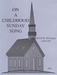 On a Childhood Sunday Song Concert Band sheet music cover